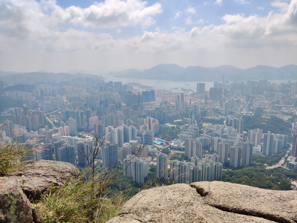 hong kong trails - View from the reunification pavilion