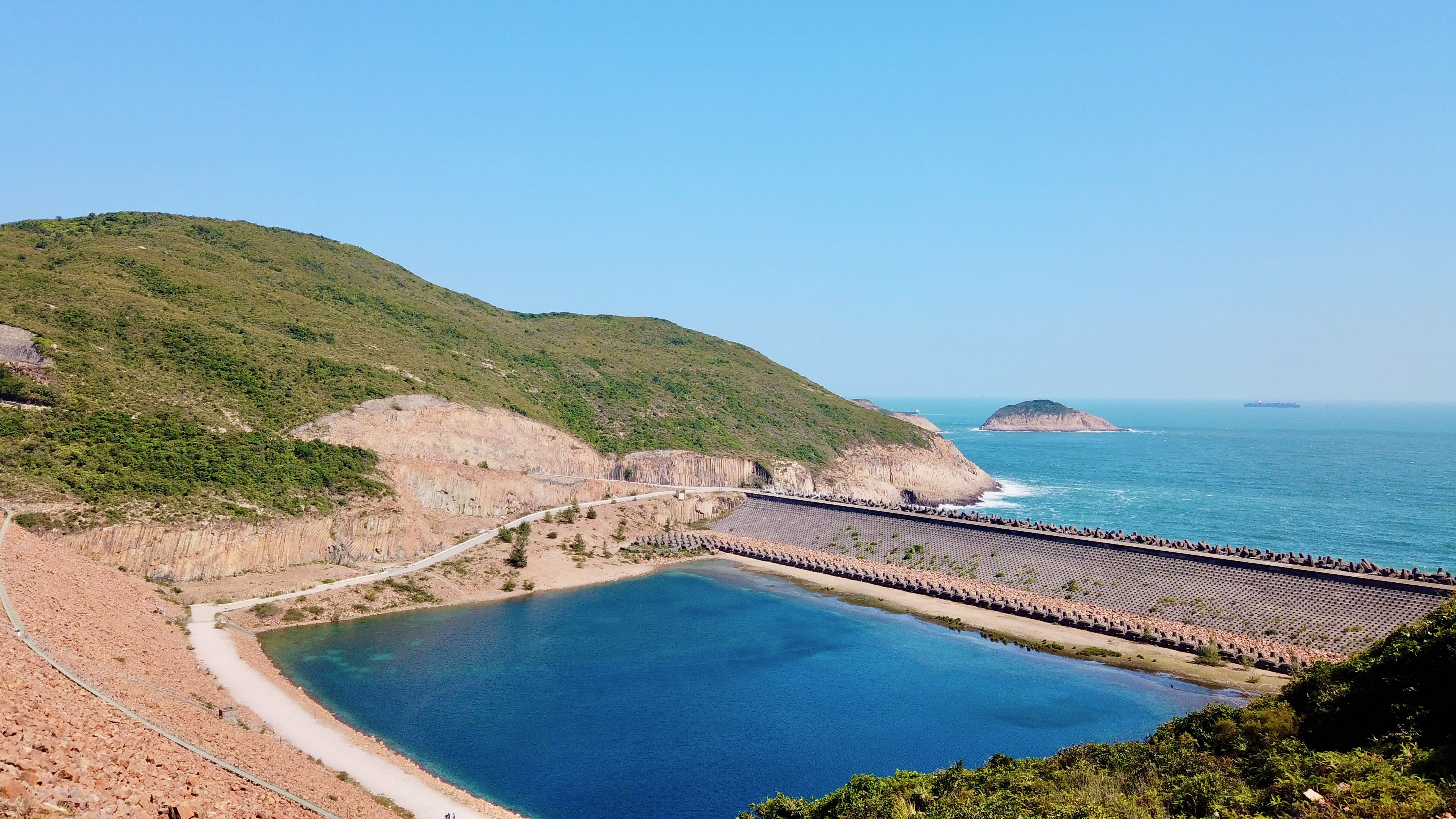 view of east dam 